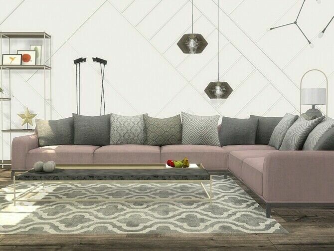 Yuba Living Room By Artvitalex 2 sims 4 cc yuba living room by artvitalex 2
