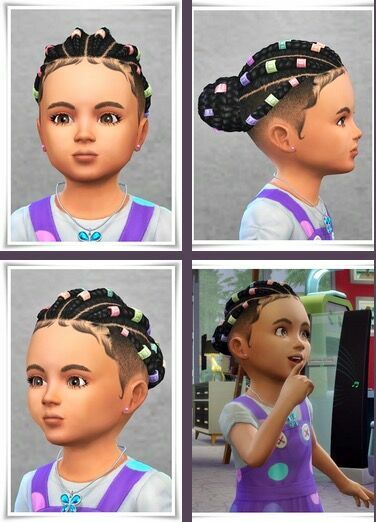 Alicia Toddler Hair 1 Alicia Toddler Hair Sims 4 CC