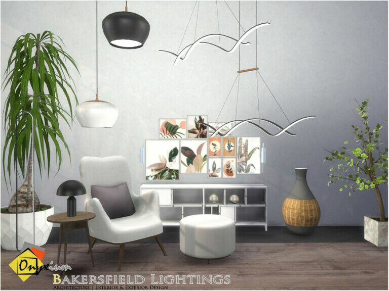 Bakersfield Lightings By Onyxium 1 Bakersfield Lightings By Onyxium Sims 4 CC