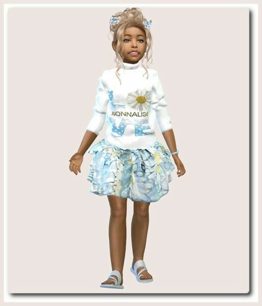 Dress For Girls At Sims4-Boutique 1 Dress For Girls At Sims4-Boutique Sims 4 CC