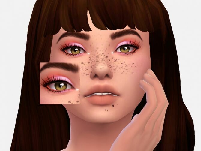 ELM Eyeshadow By Sagittariah 1 ELM Eyeshadow By Sagittariah Sims 4 CC