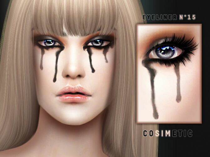 Eyeliner N15 By Cosimetic 1 Eyeliner N15 By Cosimetic Sims 4 CC