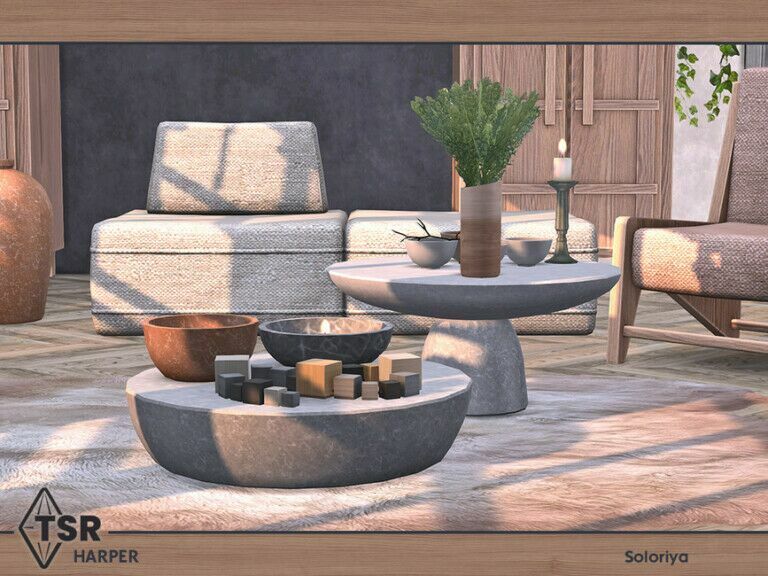 Harper Living Room 2 sims 4 cc harper living room 2