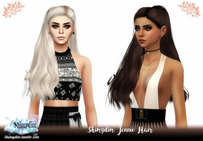 Jennie Hair Naturals + Unnaturals At Shimydim Sims 3 sims 4 cc jennie hair naturals unnaturals at shimydim sims 3