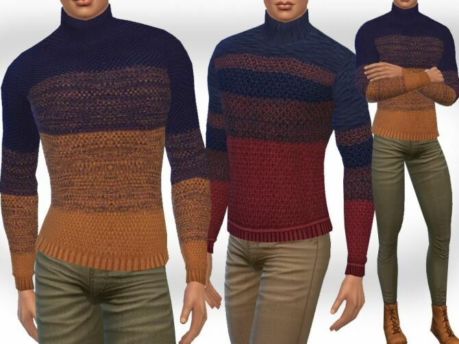Pullovers M By Saliwa 1 Pullovers M By Saliwa Sims 4 CC