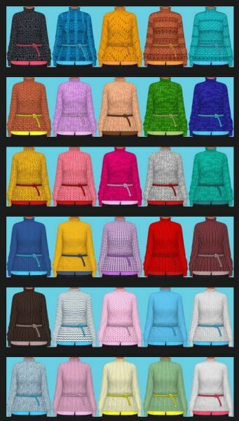 Snowy Escape Knitted Sweater At Annett’s Sims 4 Welt 3 sims 4 cc snowy escape knitted sweater at annetts sims 4 welt 2