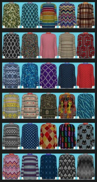 Snowy Escape Knitted Sweater At Annett’s Sims 4 Welt 5 sims 4 cc snowy escape knitted sweater at annetts sims 4 welt 4