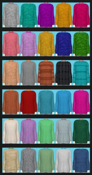Snowy Escape Knitted Sweater At Annett’s Sims 4 Welt 2 sims 4 cc snowy escape knitted sweater at annetts sims 4 welt 5