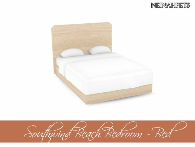 Southwind Beach Bedroom By Neinahpets 4 sims 4 cc southwind beach bedroom by neinahpets 4