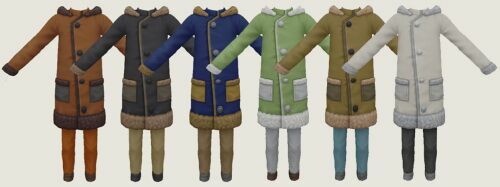 Suede Coat Kids Version At Simiracle 2 sims 4 cc suede coat kids version at simiracle 2