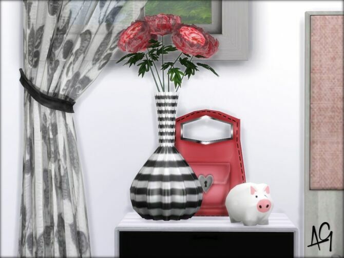 sims 4 cc tween girls room by algbuilds 2