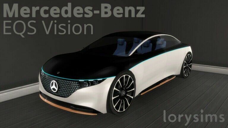 2019 Mercedes-Benz Vision EQS At Lorysims 1 2019 Mercedes-Benz Vision EQS At Lorysims Sims 4 CC