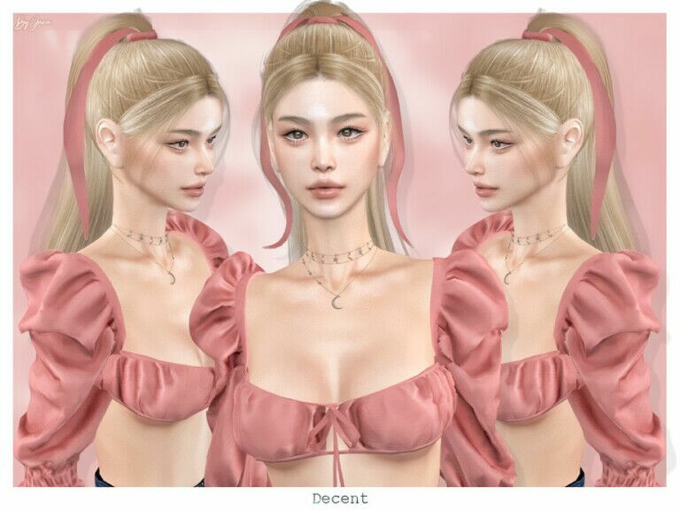Decent Hair By Javasims 1 Decent Hair By Javasims Sims 4 CC