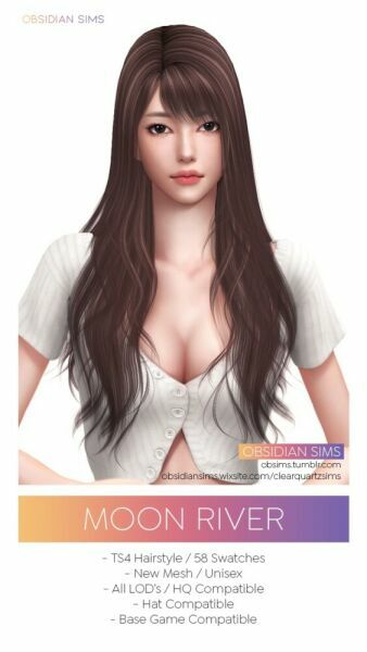 ER Hair At Obsidian Sims 1 ER Hair At Obsidian Sims Sims 4 CC