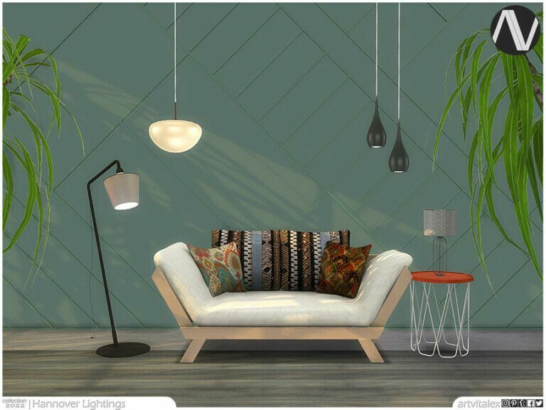 Hannover Lightings By Artvitalex 1 Hannover Lightings By Artvitalex Sims 4 CC