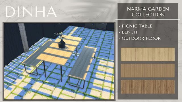 Narma Garden Collection At Dinha Gamer 1 Narma Garden Collection At Dinha Gamer Sims 4 CC