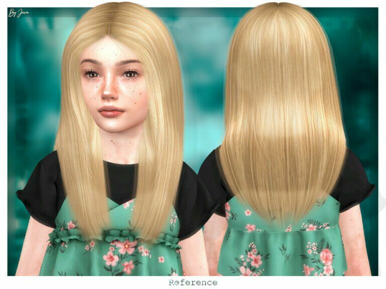 Reference Child Hair By Javasims 1 Reference Child Hair By Javasims Sims 4 CC