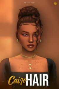 Cairo Hair By Twisted-Cat Sims 4 CC
