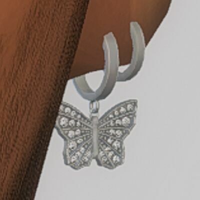 Chrysalis Earrings – Male By Christopher067 1 Chrysalis Earrings – Male By Christopher067 Sims 4 CC