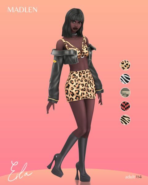 Erla Outfit Bundle By Madlen 1 Erla Outfit Bundle By Madlen Sims 4 CC