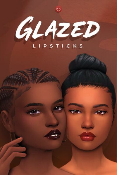 Glazed Lipsticks By Twisted-Cat 1 Glazed Lipsticks By Twisted-Cat Sims 4 CC