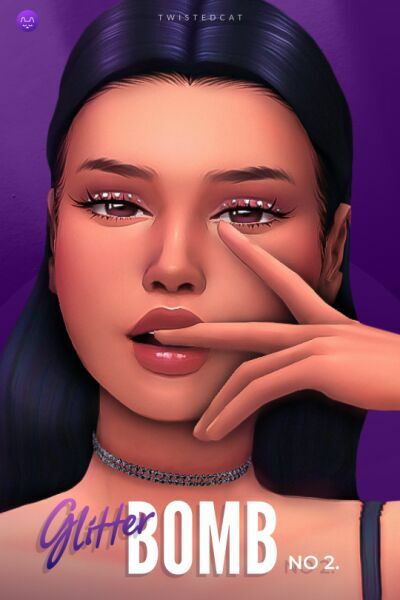 Glitter Bomb NO.2 By Twisted-Cat 1 Glitter Bomb NO.2 By Twisted-Cat Sims 4 CC