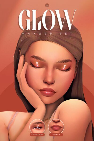 Glow Makeup SET By Twisted-Cat 1 Glow Makeup SET By Twisted-Cat Sims 4 CC