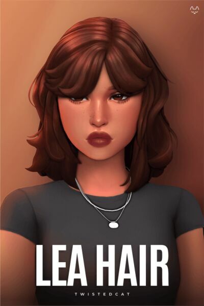 LEA Hair By Twisted-Cat 1 LEA Hair By Twisted-Cat Sims 4 CC
