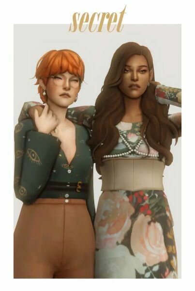 «Secret» CC Pack By Clumsyalien 1 «Secret» CC Pack By Clumsyalien Sims 4 CC