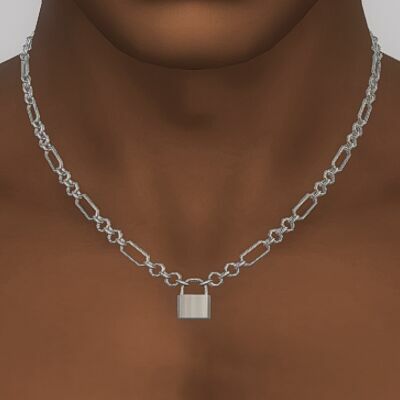 Topline Necklace – Male By Christopher067 1 Topline Necklace – Male By Christopher067 Sims 4 CC