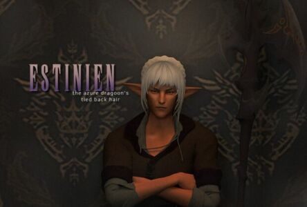 Ffxiv Estinien Hair (V2) By DRO Sims 4 CC