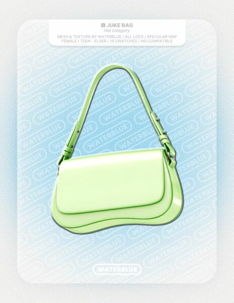 Juke BAG By Waterblue 1 Juke BAG By Waterblue Sims 4 CC