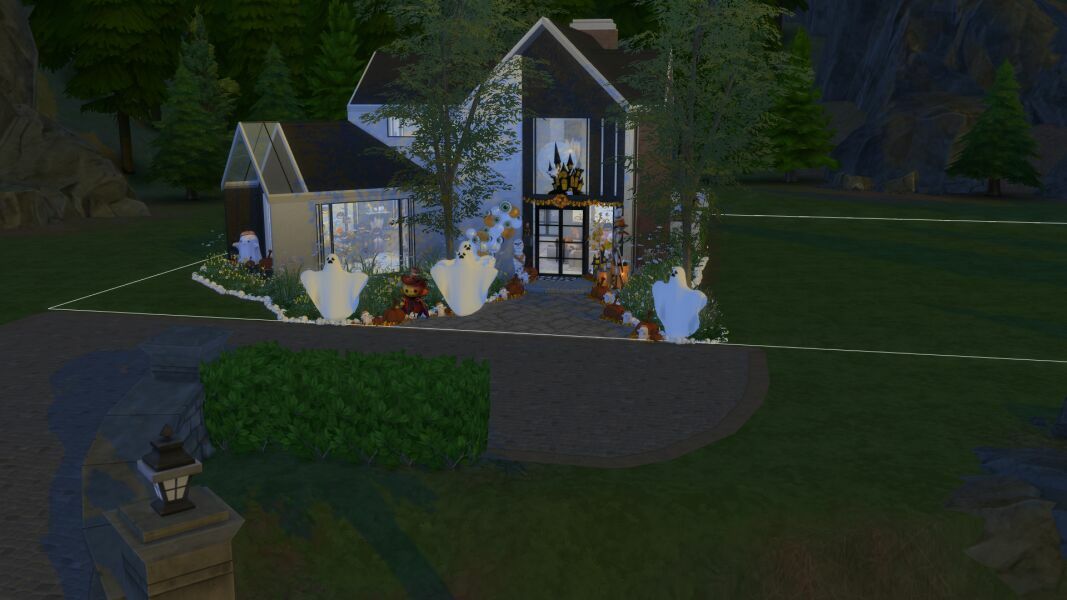 22 OAK AVE Halloween Edition 1 22 OAK AVE Halloween Edition Sims 4 CC