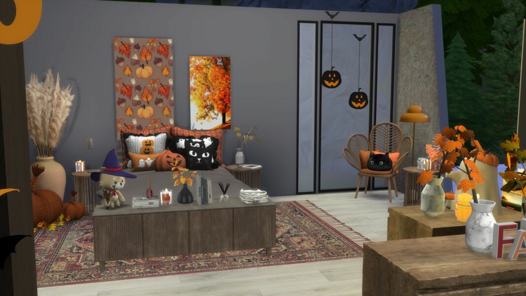 22 OAK AVE Halloween Edition 2 sims 4 cc 22 oak ave halloween edition 11