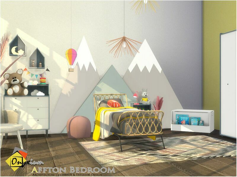 Affton Bedroom By Onyxium 1 Affton Bedroom By Onyxium Sims 4 CC