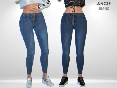 Angie Jeans By Puresim Sims 4 CC