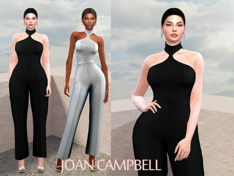 Ariana Jumpsuit 1 Ariana Jumpsuit Sims 4 CC