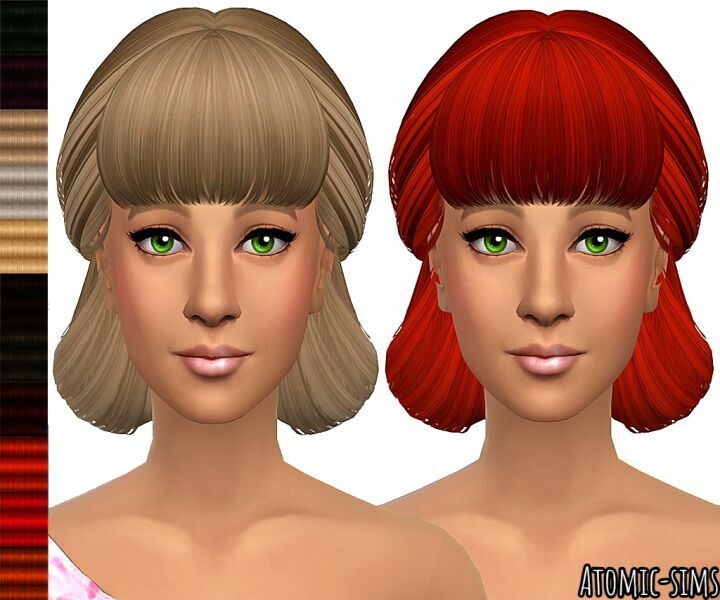 B-Flysims Hair 083 Conversion By Atomic-Sims 1 B-Flysims Hair 083 Conversion By Atomic-Sims Sims 4 CC