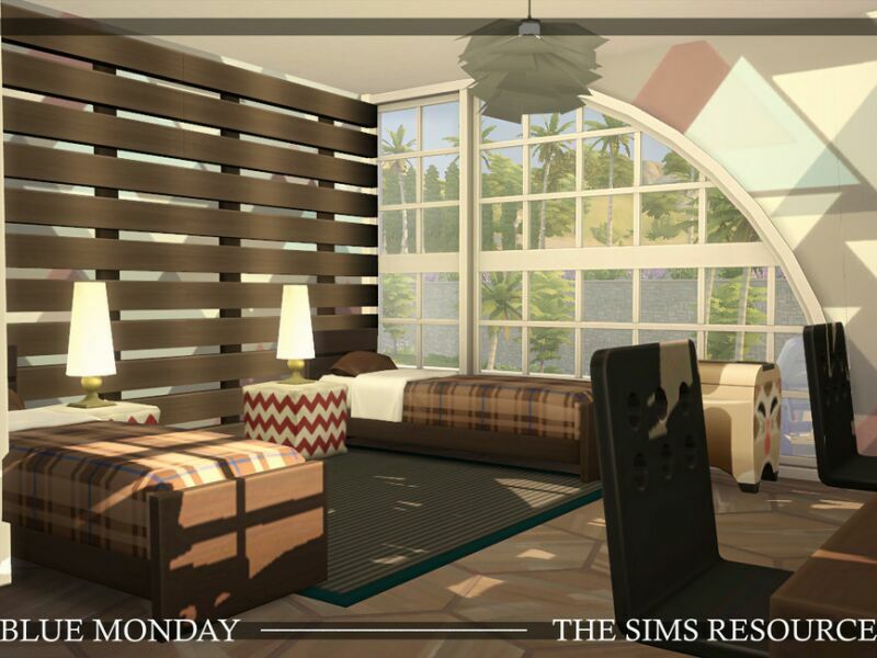Blue Monday | Nocc By Simzmora 5 sims 4 cc blue monday nocc by simzmora 4