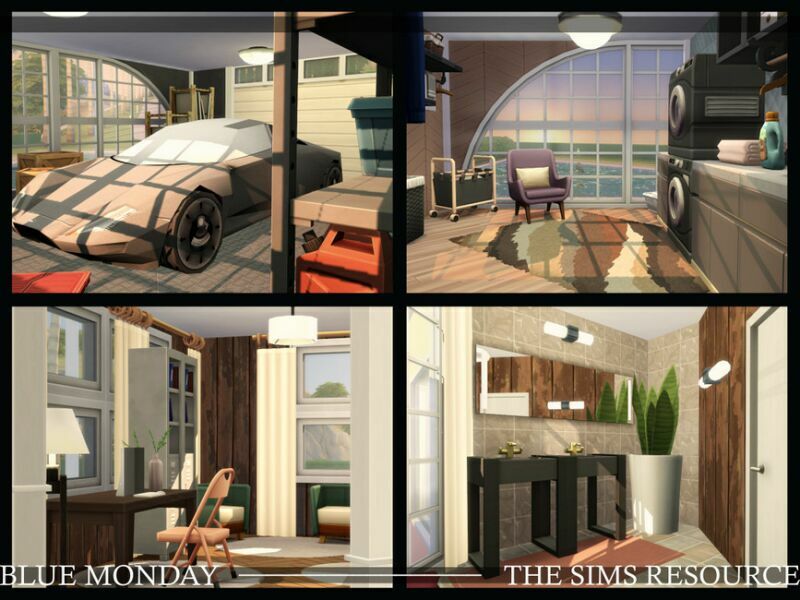Blue Monday | Nocc By Simzmora 3 sims 4 cc blue monday nocc by simzmora 7