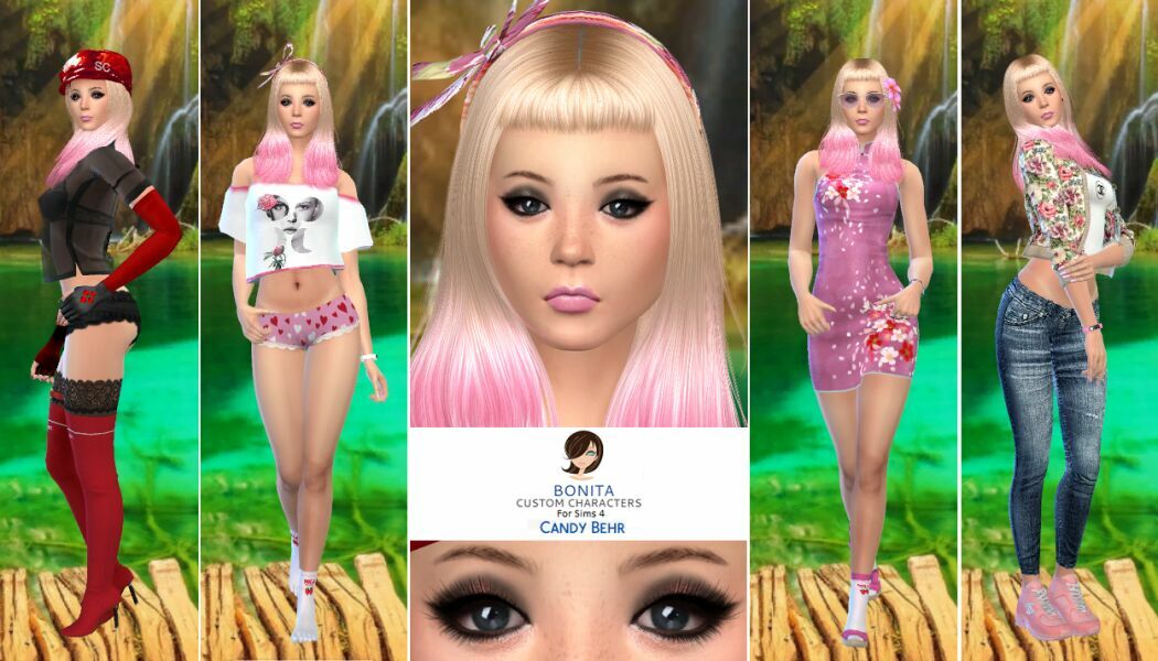 Candy Behr By Bonita 1 Candy Behr By Bonita Sims 4 CC