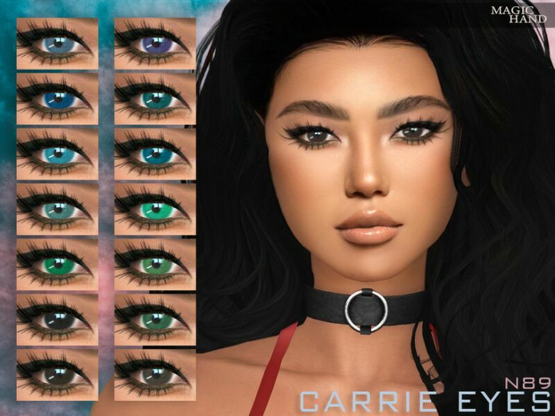 Carrie Eyes N89 By Magichand 1 Carrie Eyes N89 By Magichand Sims 4 CC