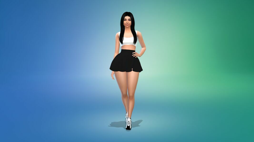 Cassie Collins & “THE Storm Cheerleader” Body Preset By VTK 7 sims 4 cc cassie collins the storm cheerleader body preset by vtk 4