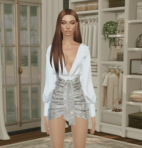Chanel Brooks 1 Chanel Brooks Sims 4 CC