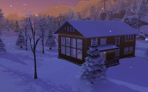 Christmas LOG Cabin CC Build By Similebuilds 4 sims 4 cc christmas log cabin cc build by similebuilds 10