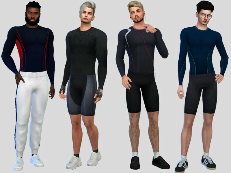 Compression Shirt By Mclaynesims 1 Compression Shirt By Mclaynesims Sims 4 CC