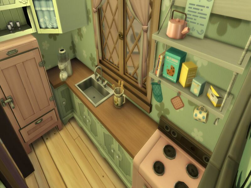 Cottage (Fairy Birdhouse) By Susancho93 3 sims 4 cc cottage fairy birdhouse by susancho93 6