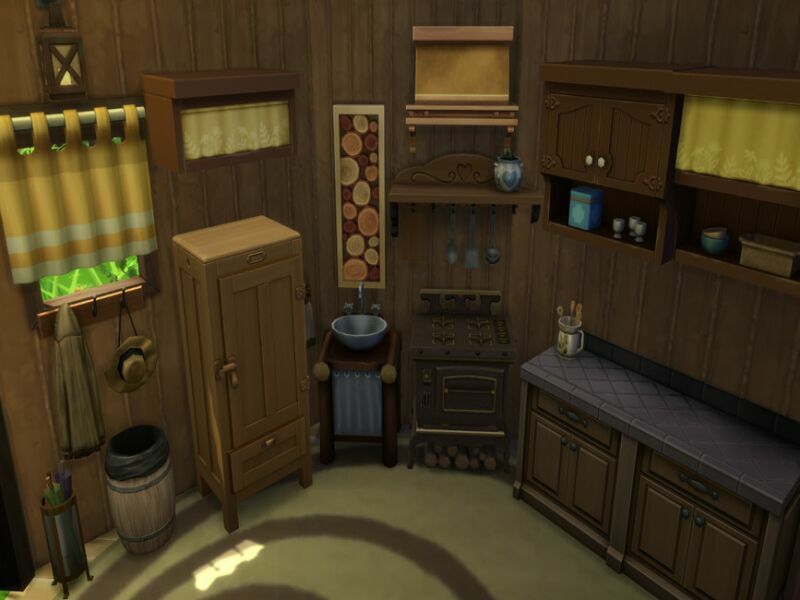 Cottage (THE Tree Trunk) By Susancho93 4 sims 4 cc cottage the tree trunk by susancho93 5