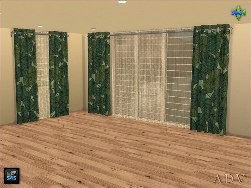 Curtains 9 sims 4 cc curtains 2