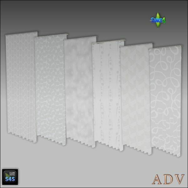 Curtains 3 sims 4 cc curtains 8